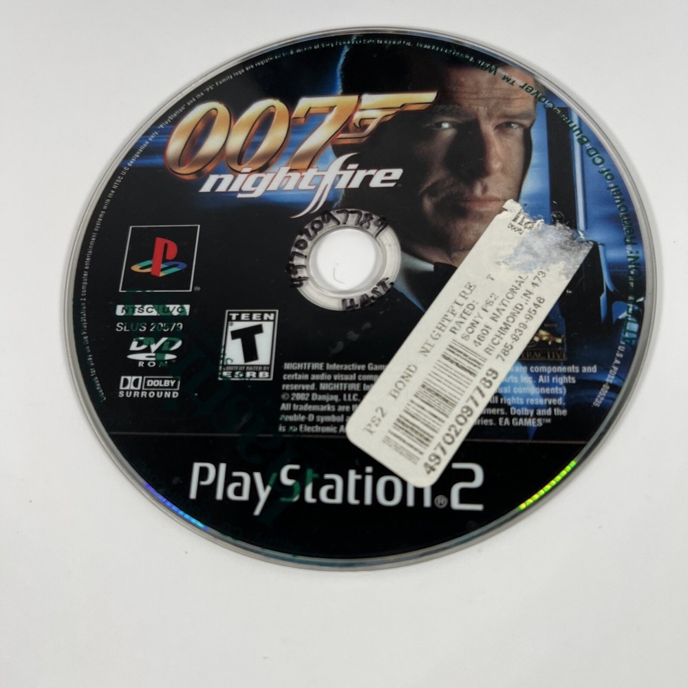 007: NightFire Sony PlayStation‎ 2 James Bond No Manual Untested - Picture 2 of 5